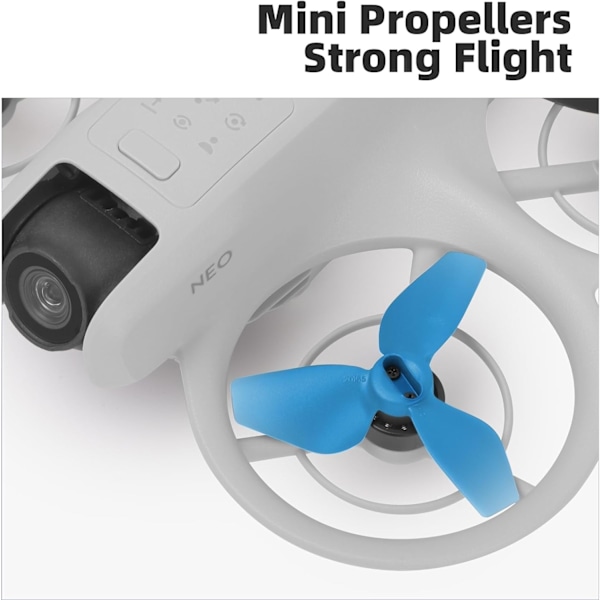 Propeller til DJI Neo Propeller Blades Udskiftningspropeller Letvægts Drone Vinger Tilbehør til DJI Neo, 2016S Propeller (Blå)