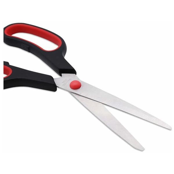 4 kpl sakset - koko 21 cm - punainen/musta