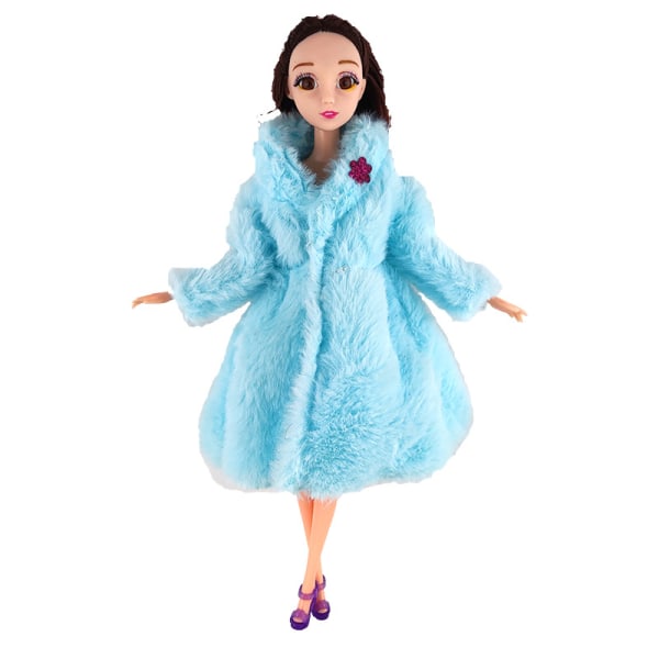 8 delar dockkläder 30 cm Barbie vintertröja kläder dockleksaker för flickor