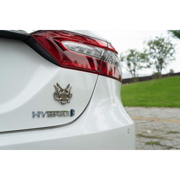 Yhdysvaltain armeijan metallinen autoemblemitarra (pronssi)