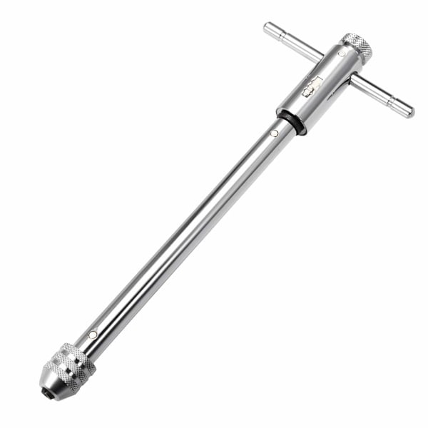 Tapnøgle Justerbar Tap Holder Ratchet Tapnøgle-Håndtag til metrisk M3-M8 Tap Cutter Ratchet Nøgle Tapping 250mm (9.84-inch) Krops