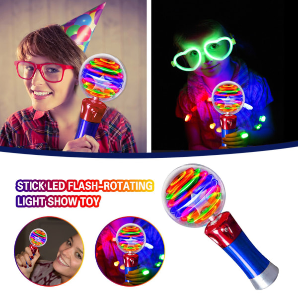 Luminous Magic Ball Toy Wand Led Flashing Wands För Pojkar Och Flickor