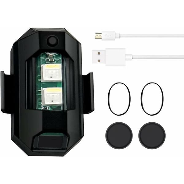 Motorcykel Strobe Varningsljus - Flygplans Strobe Ljus Auto Exte