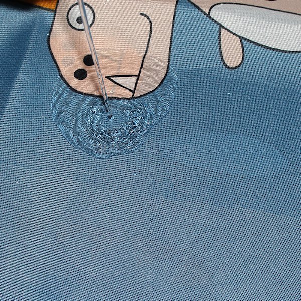 1 stk Dusjforheng Vanntett Muggsoppsikret Polyester Dyreprint