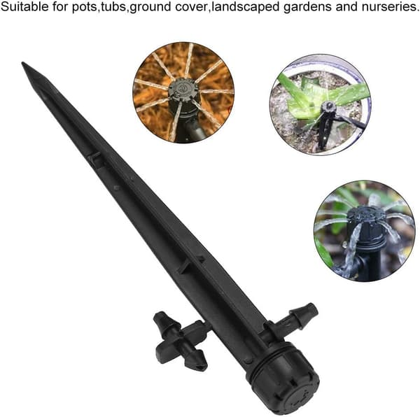 50 stk. vandingsspredere med pigforbindelse til 4mm/7mm dryp