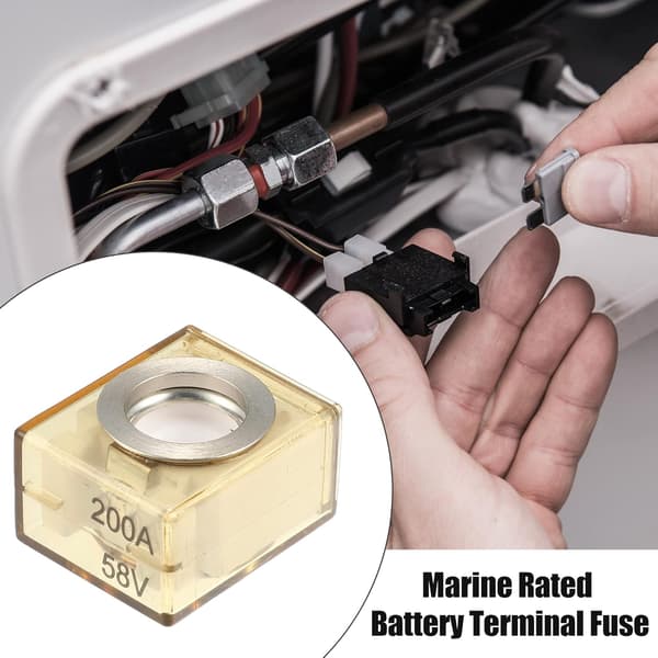 Vattentät 200A Marincertifierad Batterifussskydd 58V