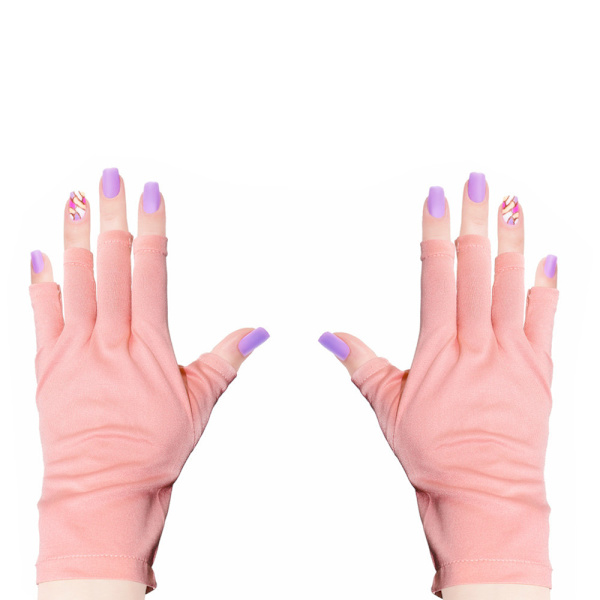 2 par UV-skyddshandskar Fingerless handskar för att förhindra