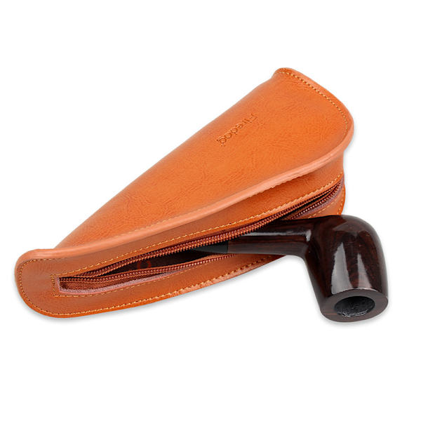 Læder lynlås penne etui pung holder taske - lille rejse makeup kosmetik taske