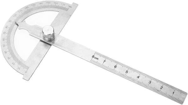 Rostfritt stål vinkel protractor, digital lutningsmätare vinkel sökare