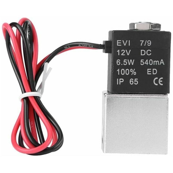 2V025-06 (1/8 aluminium) aluminium tvåvägs vatten-luft pneumatisk solenoidventil