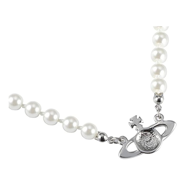 Temperament elegant flash diamant planet halsband Retro p