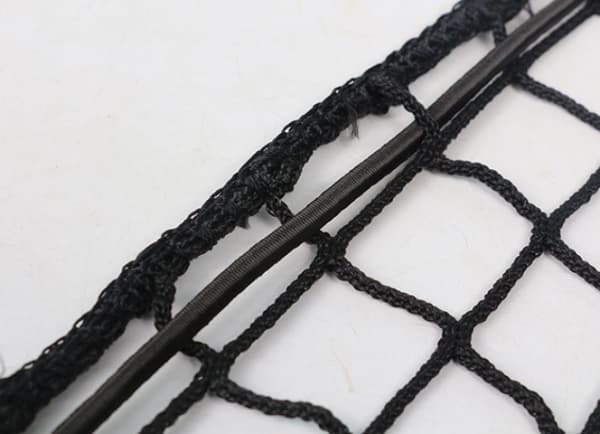 1,5*2,2 m Stræk Trailer Net - Tæt Maske med Gummireb [Sort/Elastisk]