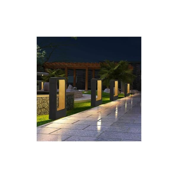 Pullertlys LED stikkontakt 7W 3000k IP65 Terrasse Utendørs