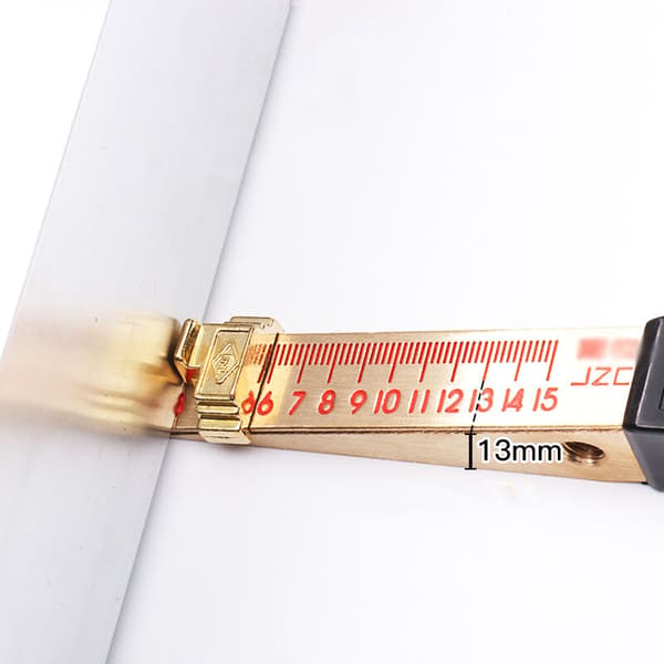 1-15mm Kileformet Vernier Tykkelsesmåler Avvik Flathet En