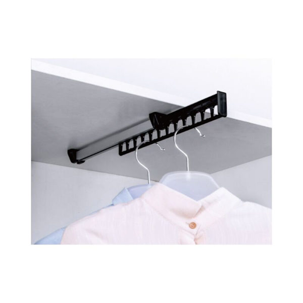Klesstativ Garderobe Garderobe Utvidbar Skyve for Henger Coa