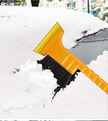 Bilskrapa för is, bilskrapa för snö med bilborste, bilskrapa för is