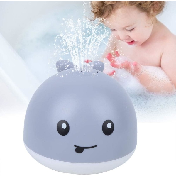 Spädbarnsbadleksaker, Baby Electric Induction Water Spray Leksaker för Ba