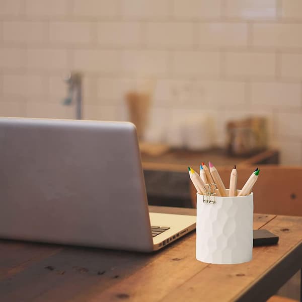 Penholder, nordisk stil silikon vanntett (beige)