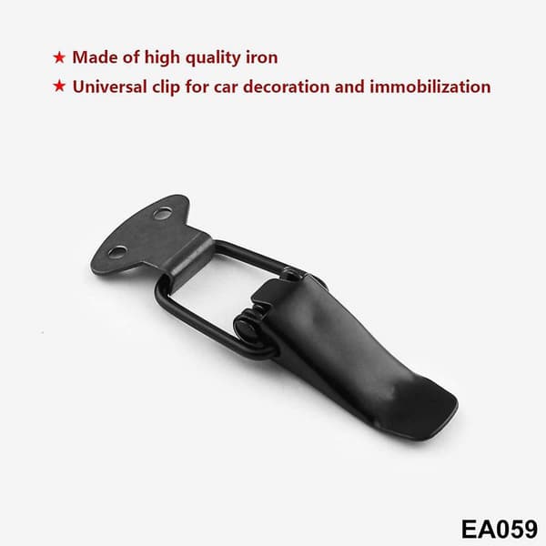 Universal Car Bumper Trunk Fender Hatch Lid Release Fasteners Kit 2Pcs