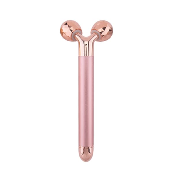 3D Ansiktsroller Massage Ansiktslyftande Massager roséguld