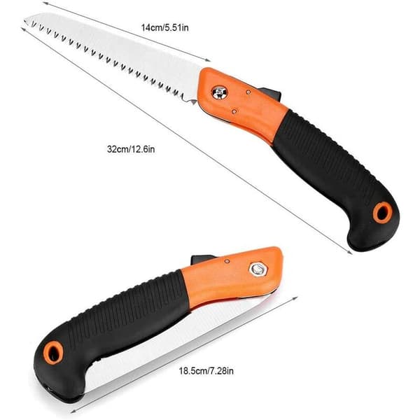 Folding Pruning Saw Hand Saw with Sharp Blade, Strong Handle