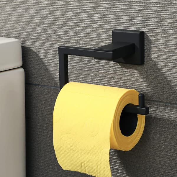 Papirrullerholder Ring Væghængt Håndklædeholder Moderne Badeværelse Til