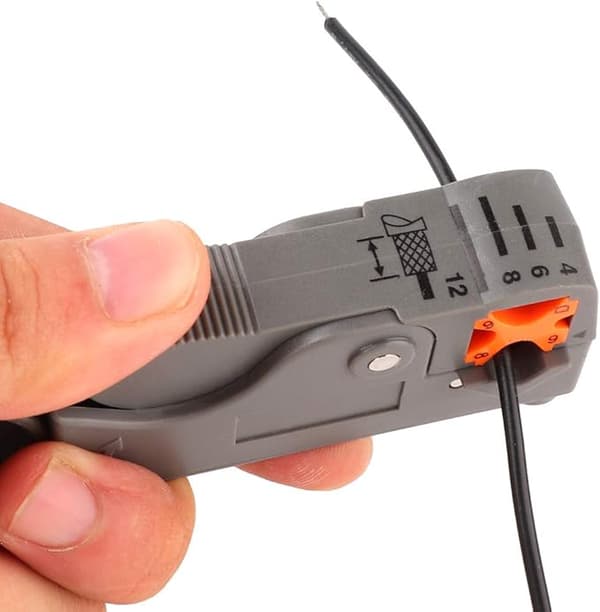 Koaksialkabel Stripper Wire Cutter Håndholdt Stripper for TV-kabel