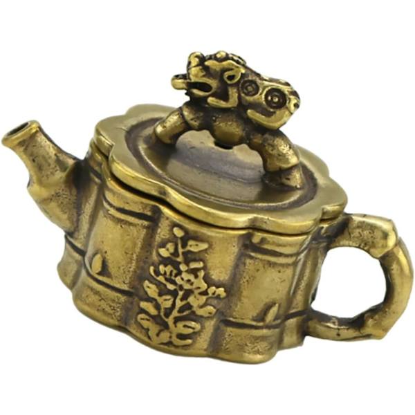 Hemdekoration Miniatyrfigur Prydnad Fengshui Mini Prydnad Tibetansk Buddhistisk Prydnad Koppar Vattenkanna Religiös Prydnad Tibetansk Prydnad Statyett Prydnader