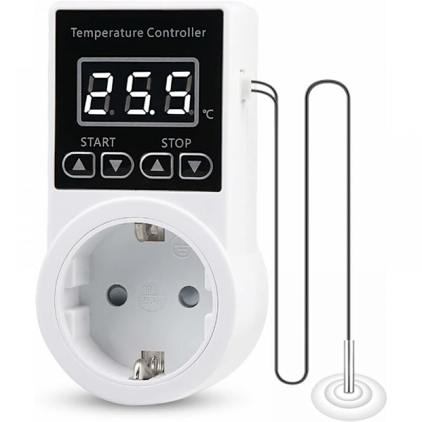 Termostat Digitale Temperaturstyringskontakter, Oppvarmingstermostat med NTC-Sonde