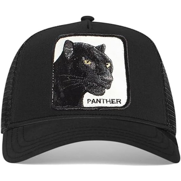 Unisex Animal Mesh Trucker Hat Square Patch Baseball Caps til kvinder