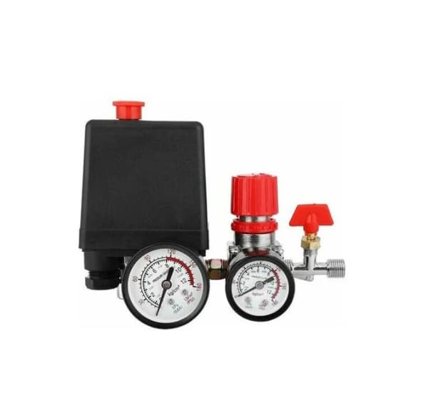 Luftkompressor trykkbryter ventil luftkompressor trykkbryter med manometer regulator