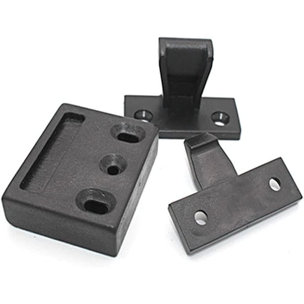 Sett med 4 sokkellistfester - 48 mm x 25 mm x 30 mm