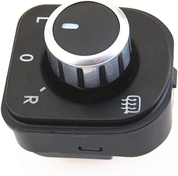 Kromspejlsjusteringsswitch-knap OEM# 5ND959565B til Jetta MK5 Golf MK5 MK6 Rabbit Eos Passat