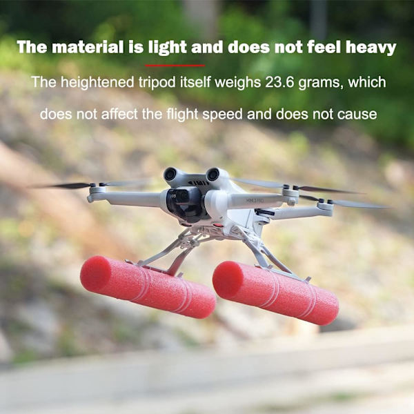 Mini 3 Pro Foldbar Landing Gear Float Udvidelseskit til DJI Mini 3 Pro Tilbehør