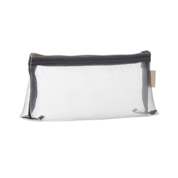2 stk. Mesh Makeup tasker - Bærbare Makeup tasker med lynlås (S)