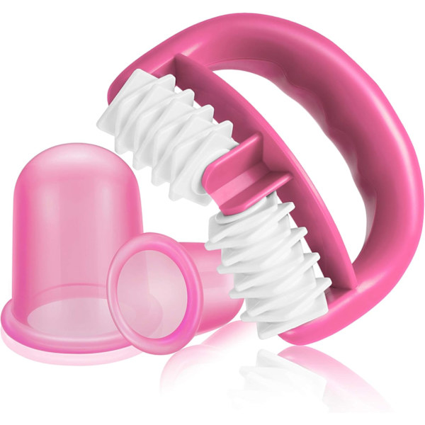 Cellulittmassasjerulle sugekopp cellulittvekttap, medisinsk silikon, hypoallergen, enkel å bruke, sunn skjønnhetspleie for cellulittbehandling