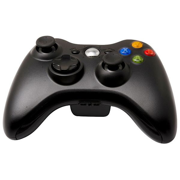 XBOX360 handkontroll (2,4g trådlös svart