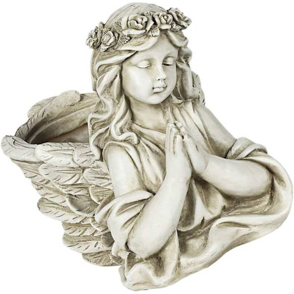 Ängel Staty Krukväxt Huvud Krukväxt Succulent Krukväxt Människa Flo