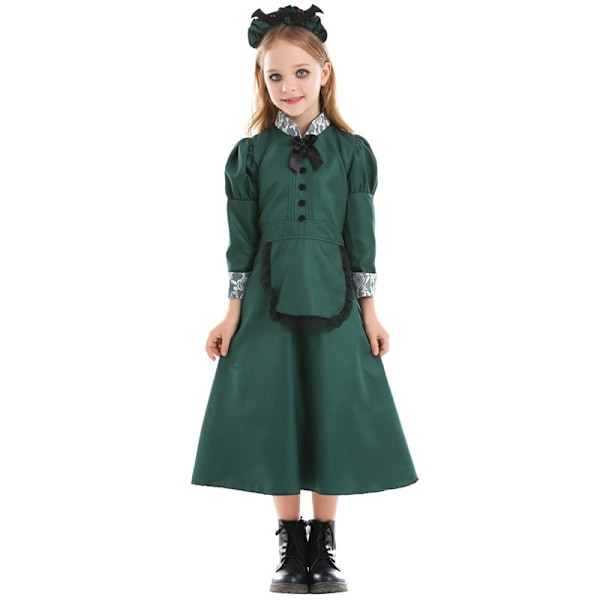 Halloween lasten cosplay vanhemman ja lapsen puku salaperäinen linna