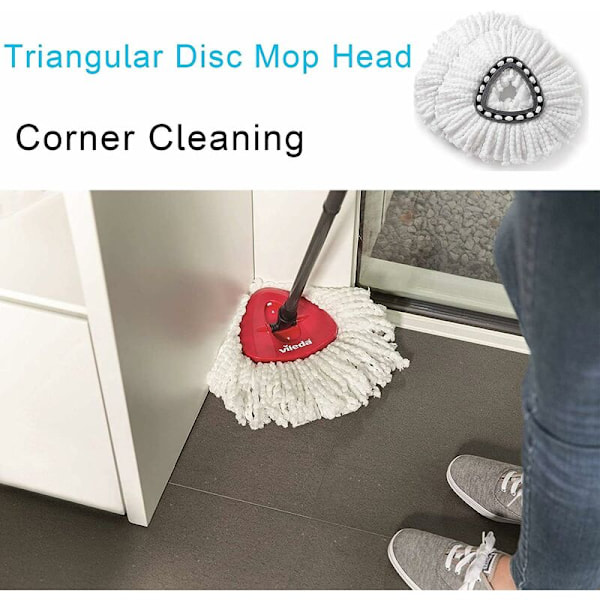 Mops Mop Head [3 stykker], Mop Heads