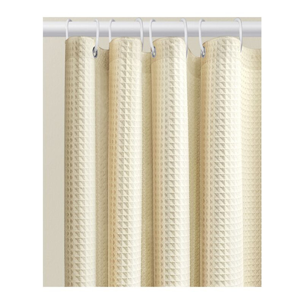 120180 Fortykket Jacquard Vaffel Badeværelse Bruseforhæng Gratis Pun