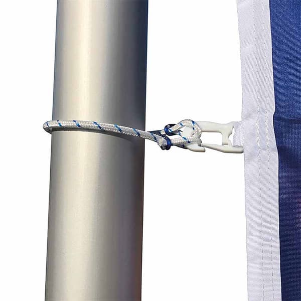 Flaggringar - 5 stycken för att fästa flaggor och banderoller på flaggstång