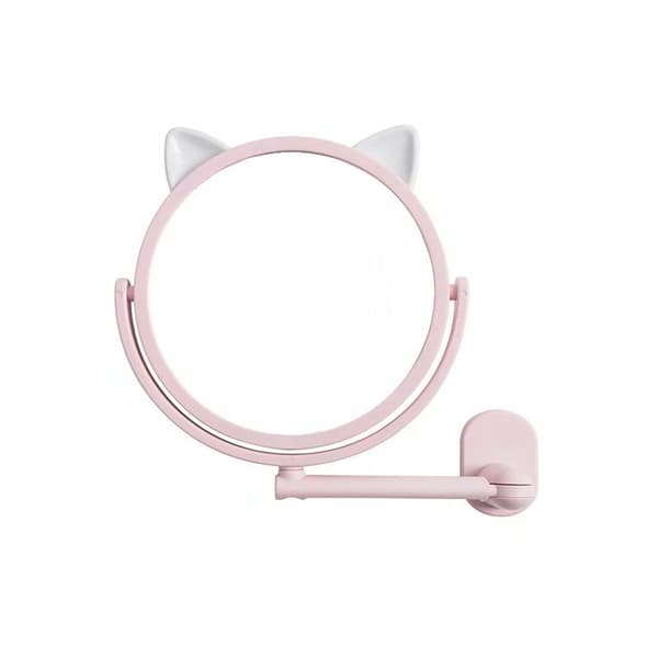 Cartoon Seamless Sticker Mirror Wall Suction Free Punching Makeup