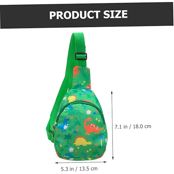 Børnetasker Lille Justerbar Mavebælte Taske Håndtaske Crossbody Piger Børn Skuldertasker Taljetaske Mode Pung Blå Nylon