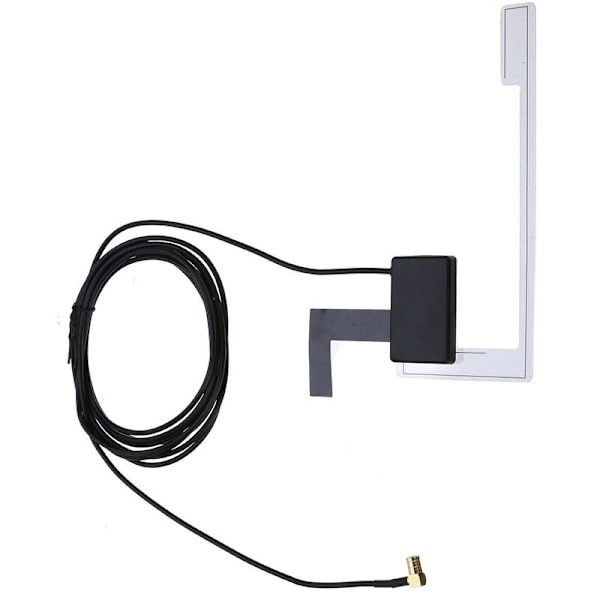 Antenne til digitalradio, dab bilradioantenne, bil digitalradioantenne C011, sort, et stykke