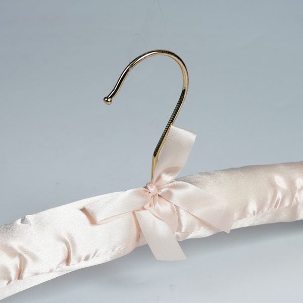 Vadderade galgar i satin, mycket tåliga, 38 cm, 10 enheter