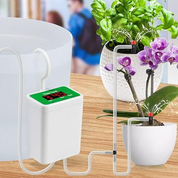 Automatisk bevattning inomhus, DIY automatiskt bevattningssystem, automatisk växt