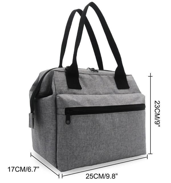 1 Styck Bärbar Aluminiumfolie Isolerväska med Ris-isolering