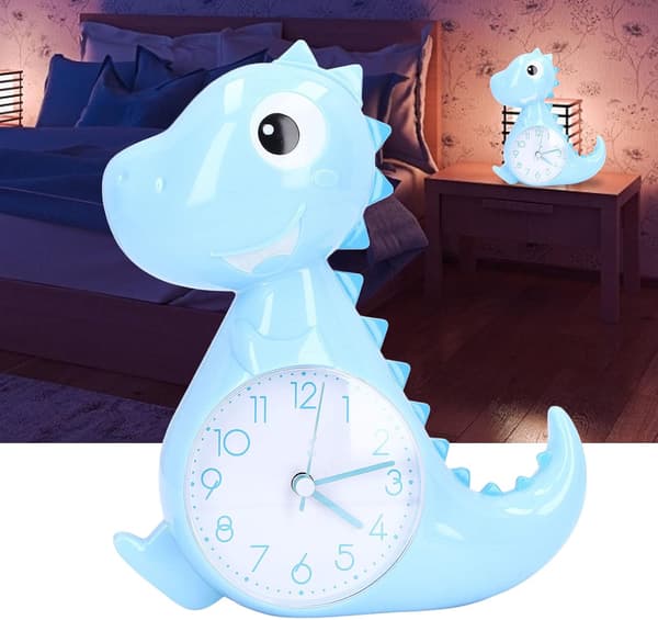 Vækkeur til børn, børns søvntræner, dinosaur til småbørn A