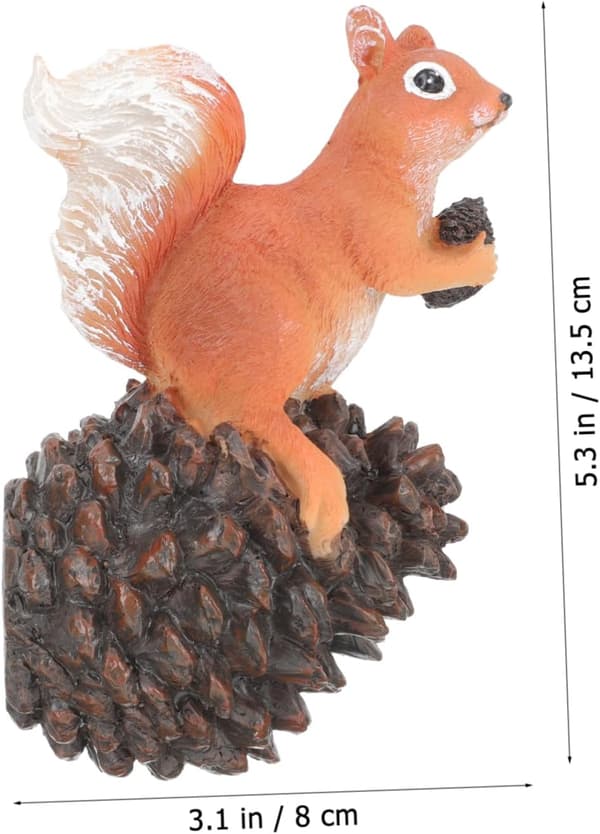 Simuleret vedhæng statuer tilbehør vilde miniature miniatyr D